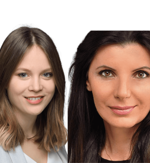EURO COSMETICS Magazine • Extremolytes for life – manufactured with the most modern and sustainable biotechnology • Eva Galik and Anne Schrötter • Eva Galik and Anne Schrötter