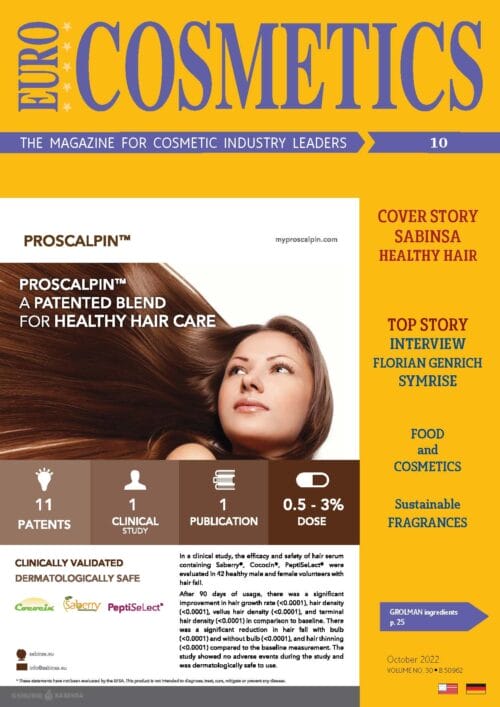 EURO COSMETICS Magazine • Silicone chemicals in cosmetics applications and their implications to the environment,health and sustainability • Dr. Anwar Sayyed and Dr. Rahul Kulkarni • Dr. Anwar Sayyed and Dr. Rahul Kulkarni