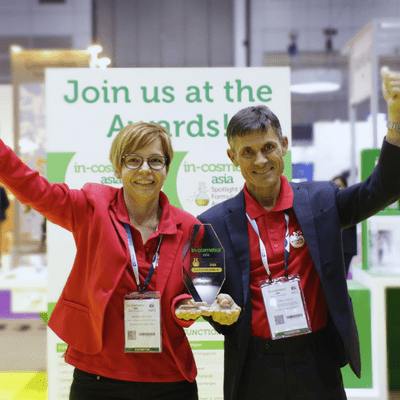 Award winners at in-cosmetics Asia in Bangkok