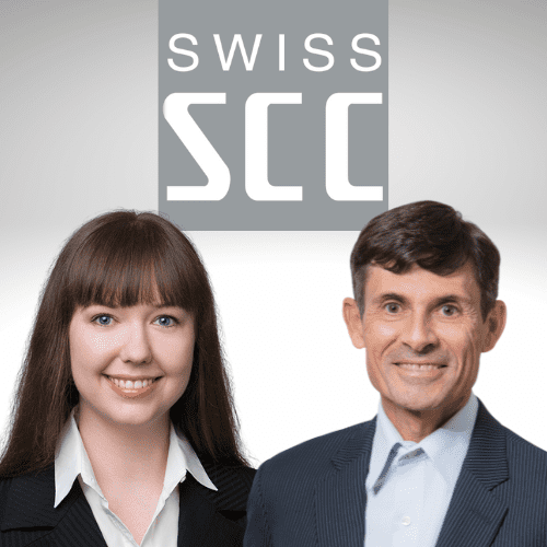 EURO COSMETICS Magazine • The SWISS SCC Winter Seminar in the past, present and future • Franziska Wandrey and Dr. Fred Zülli, Mibelle Biochemistry Switzerland • Franziska Wandrey and Dr. Fred Zülli, Mibelle Biochemistry Switzerland