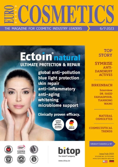 EURO COSMETICS Magazine • Achieving Instant Gratification • Anne-Sophie Bongain-Decosne, NCC, Nutrition Cosmetics Creation SA • Anne-Sophie Bongain-Decosne, NCC, Nutrition Cosmetics Creation SA