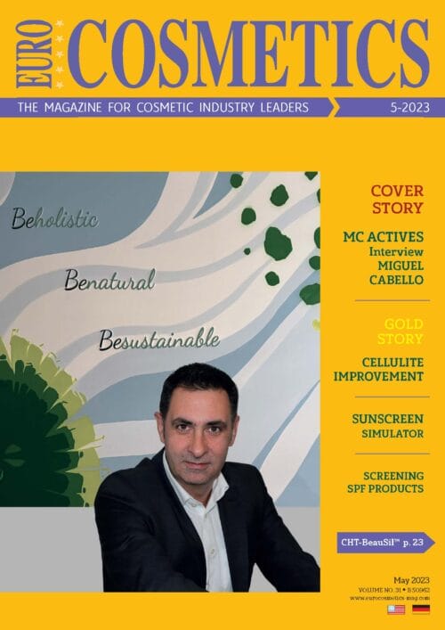 EURO COSMETICS Magazine • Sustainable Packaging for the Cosmetic Industry using Mushroom® Packaging • Christina Turner • Christina Turner