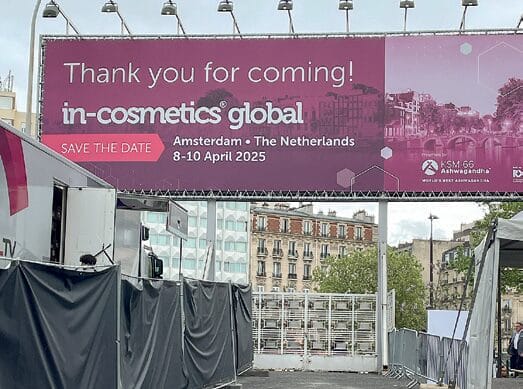 EURO COSMETICS Magazine • Exhibition Report: InCosmetics Global Paris April 2024 • Theresa Callaghan • Theresa Callaghan