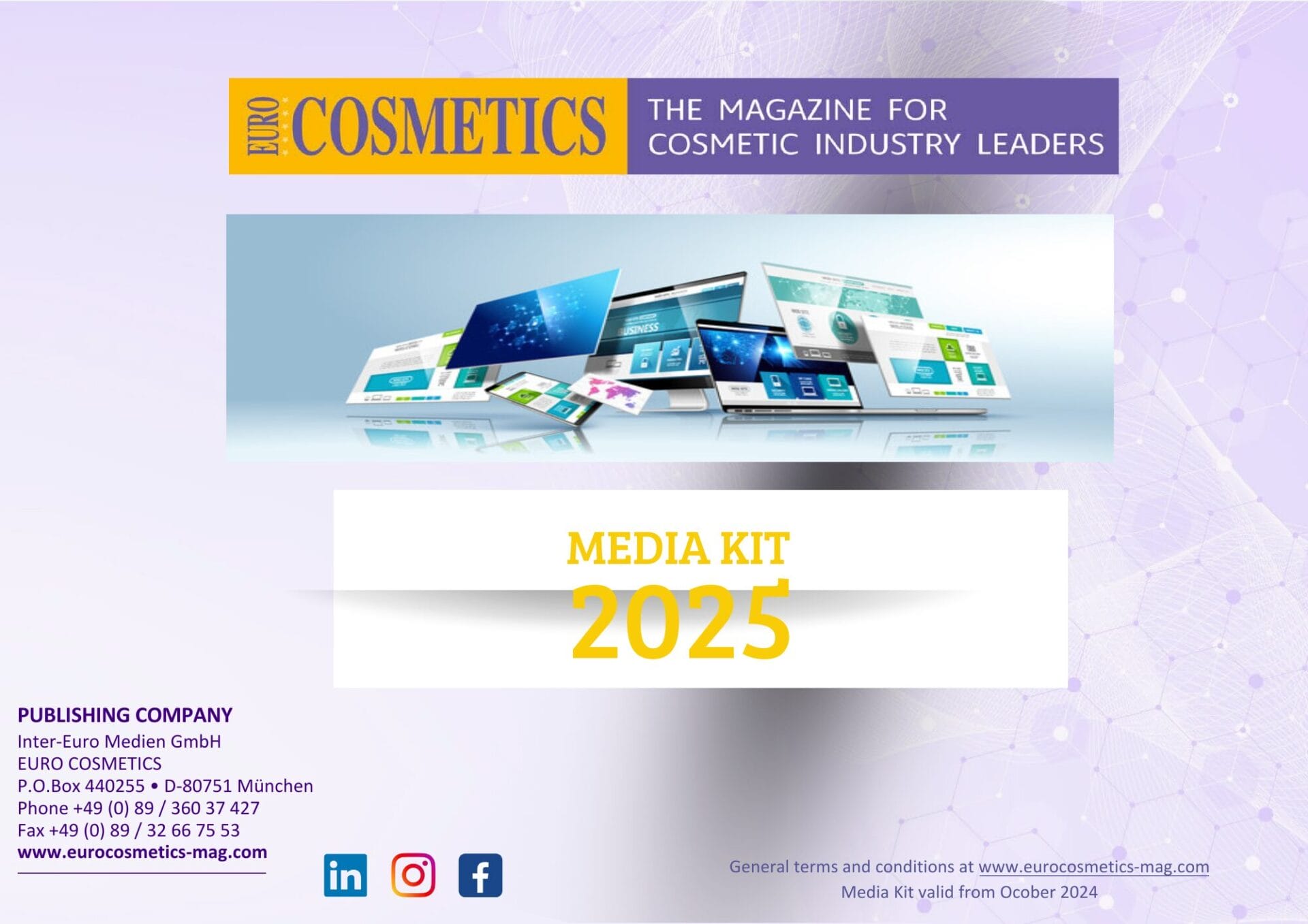 EURO COSMETICS Magazine • Media Kit • Euro Cosmetics • Euro Cosmetics