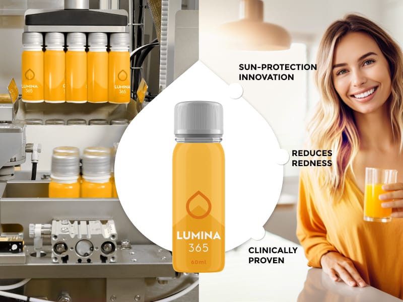 EURO COSMETICS Magazine • TOSLA Nutricosmetics Launches LUMINA365: A Revolutionary Formula for Sun Protection Ensuring Healthy Tan  • Euro Cosmetics • Euro Cosmetics