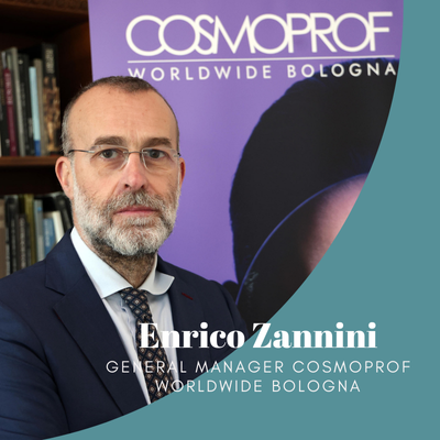Interview with Enrico Zannini, General Manager, BolognaFiere Cosmoprof S.p.A , of this year’s event and exciting news