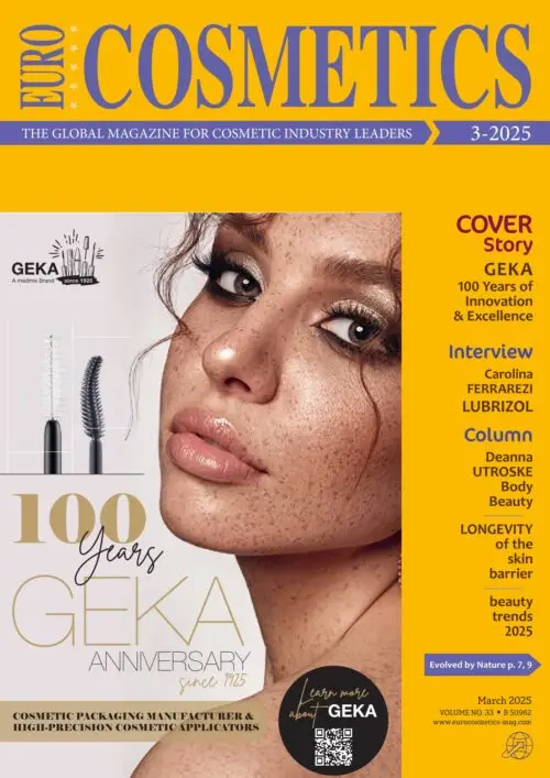 EURO COSMETICS Magazine • GEKA ANNIVERSARY 100 YEARS OF BRUSHES • Geka GmbH • Geka GmbH